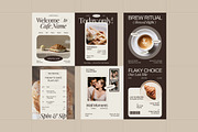Nostalgic Cafe Instagram Pack, a Social Media Template by fakhroo (Thumbnail 4 of 4)