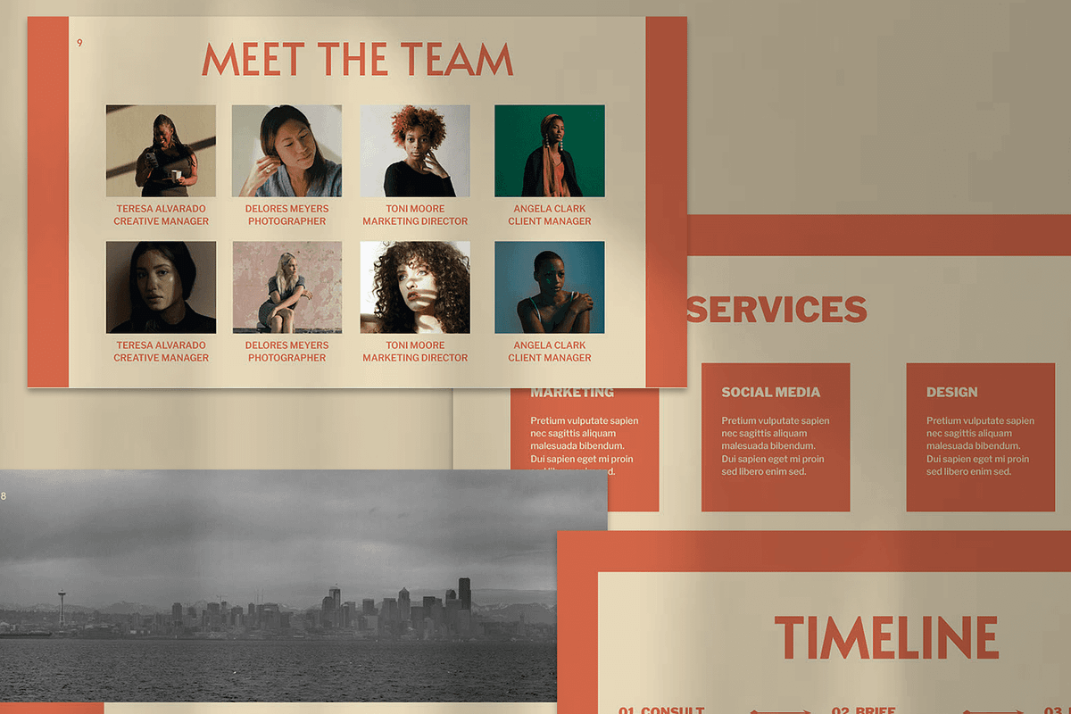 SOMINA – Minimal Powerpoint, a Presentation Template by Peaches Design (Photo 4 of 10)