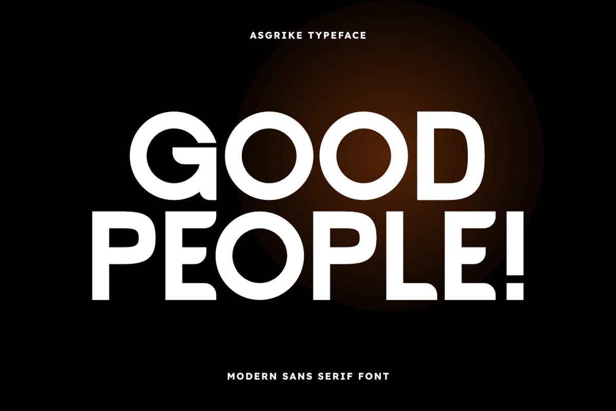 Asgrike - Modern Sans Serif Font, a Font by Masyafi Studio (Photo 4 of 9)