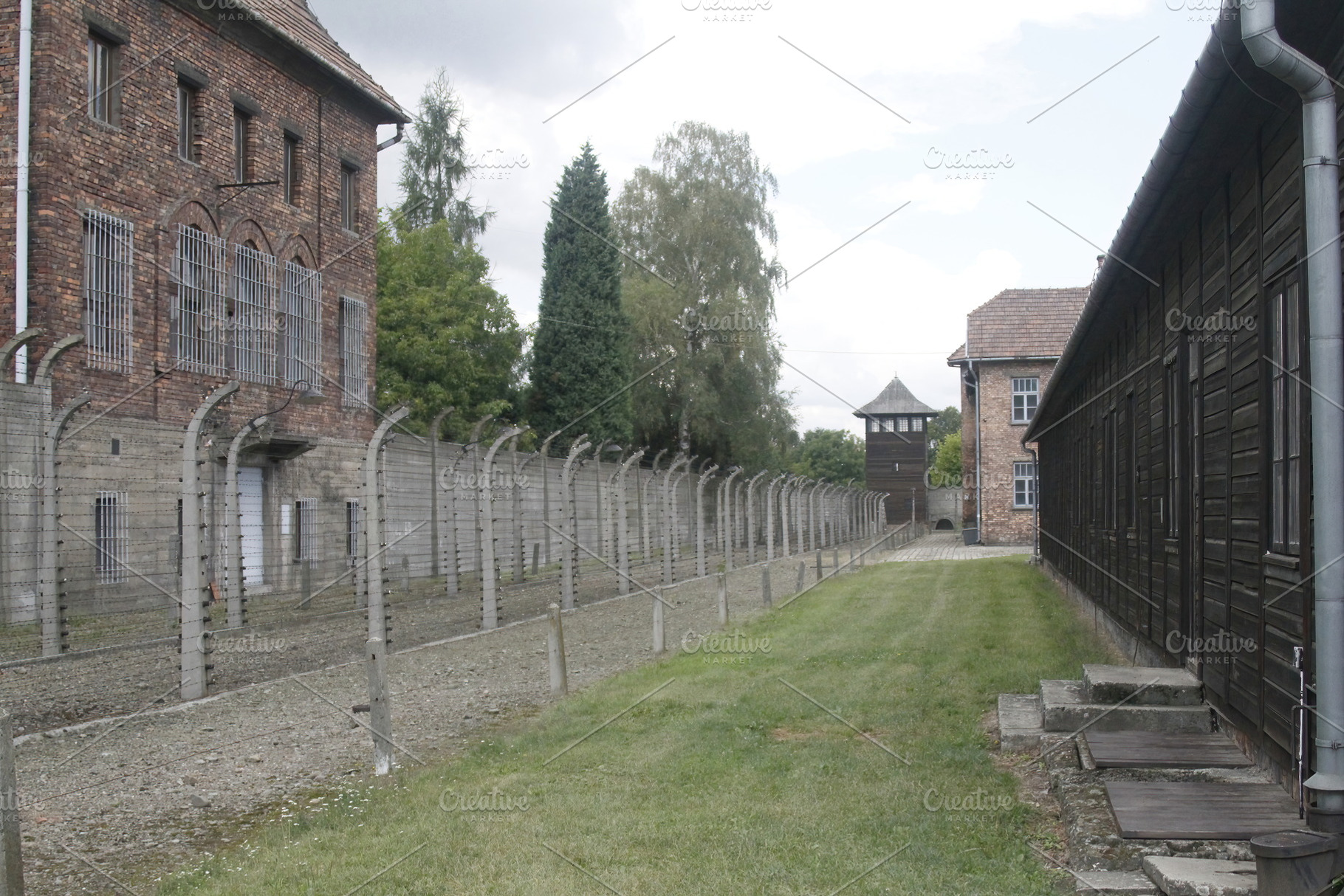 Poland Auschwitz concentration camp, an Architecture Photo by uncreative