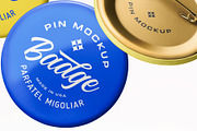 Pin Mockup, a Product Mockup by PixelVoyager (Thumbnail 4 of 4)