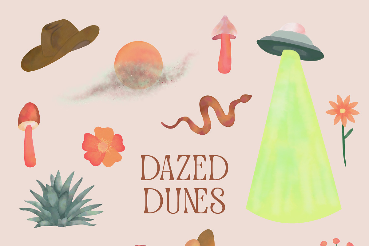 Dazed Dunes, an Illustration by Cosmic Sinkhole