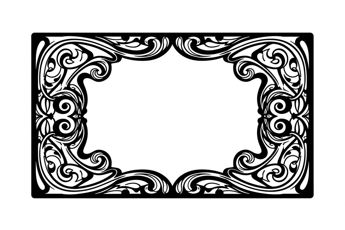 Vintage Ornamental Frame Bundle, an Illustration by hafijul (Photo 9 of 51)