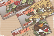 Street fast food collection, a Background Graphic by Quetzal Art (Thumbnail 5 of 7)