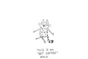 Funny Coffee Cat Doodles, an Illustration by Anastasiya Klempach (Thumbnail 6 of 11)
