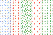 Winter Christmas trees backgrounds, a Texture Illustration by Anna Kopylova (Thumbnail 2 of 4)