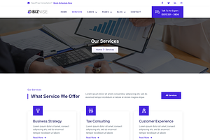 Business Consult Elementor Template