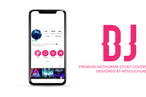 Instagram Highlights Icons for DJ'S