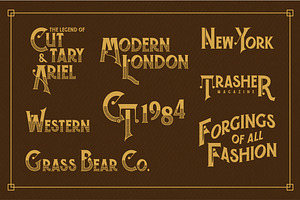 El Capitano Typeface