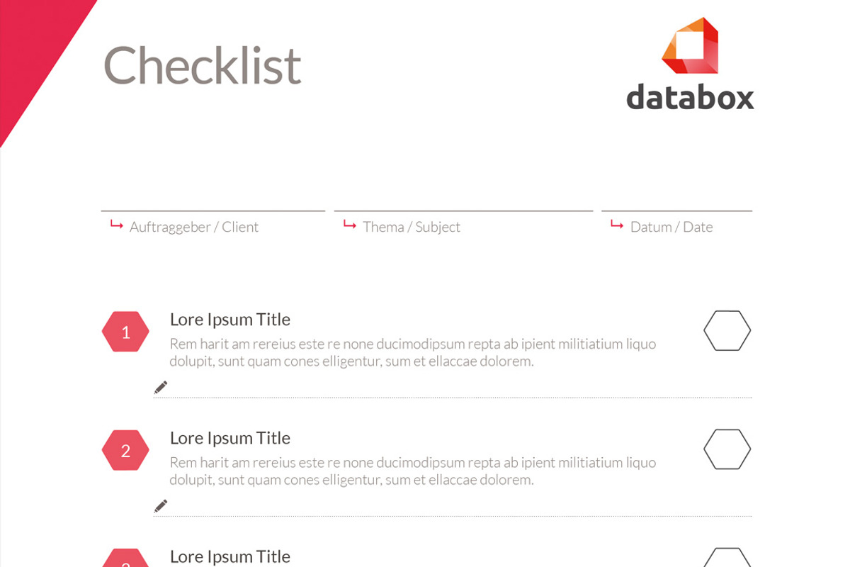 Professional Project Checklist, a Stationery Template by GoodDesignCreation (Photo 3 of 4)