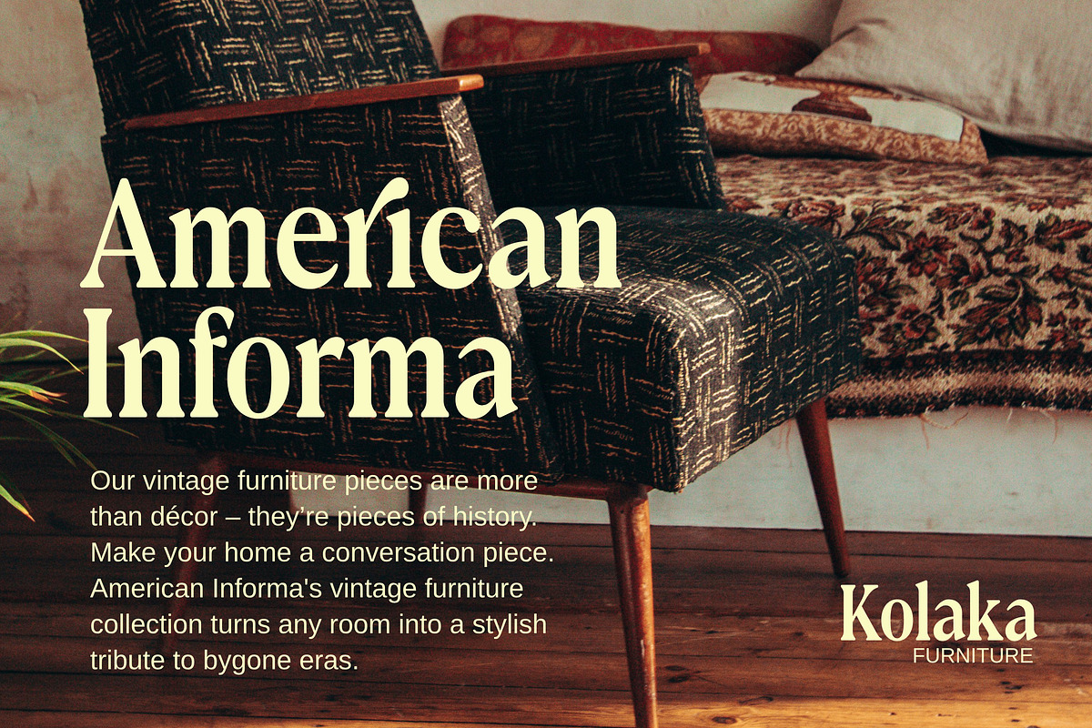 Exclusive Editorial - Retro Serif, a Serif Font by Dora Typefoundry (Photo 8 of 12)