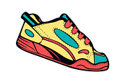 Sport Shoes Set, Sneakers Vector, a Healthcare Illustration by Den Marty Studio (Thumbnail 4 of 12)