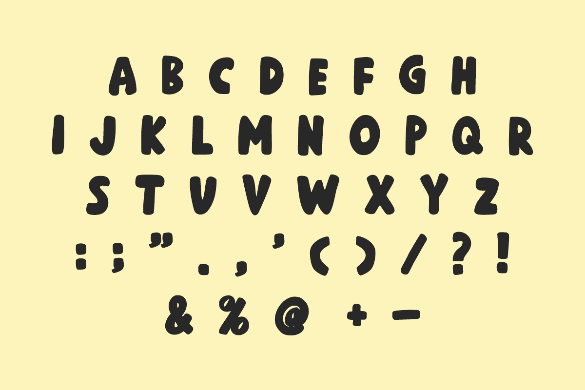 Orange Water Display Font, a Handwritten Font by Fourteen Letter (Photo 7 of 7)