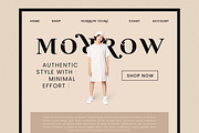Hugio Modern Display Logo Serif, a Serif Font by RockboyStd (Thumbnail 4 of 12)