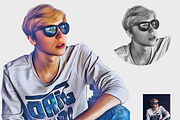 Engrave Photoshop Action, an Action Add-On by Studio Retouch (Thumbnail 4 of 12)