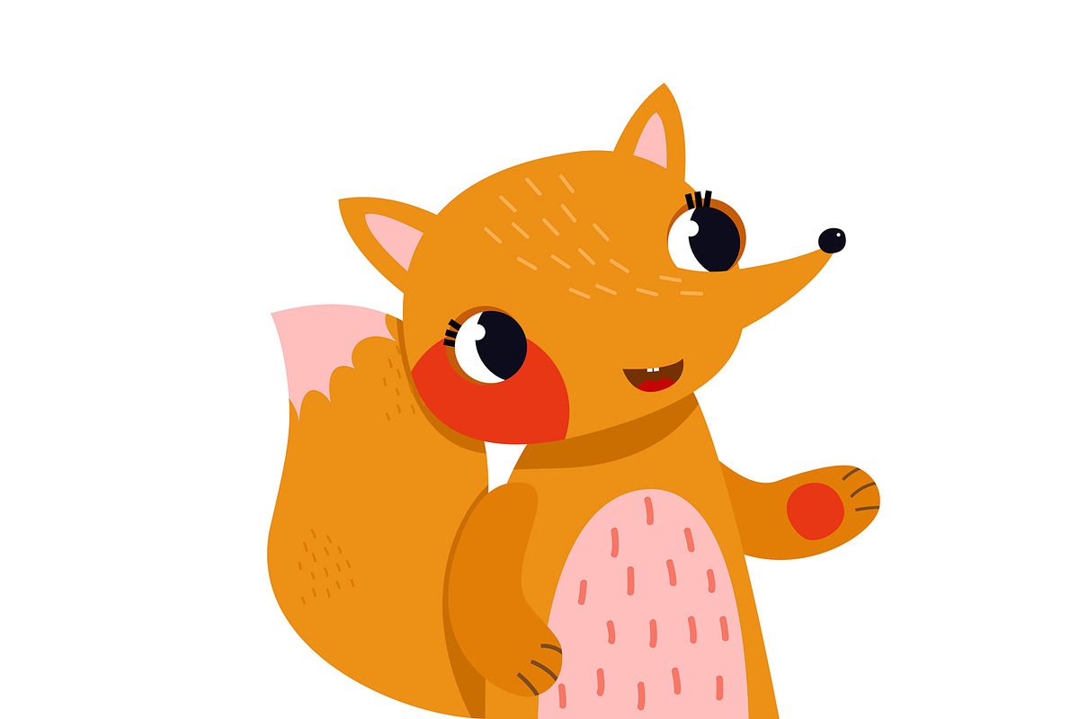 Cute Cartoon Forest & Safari Animal, an Object Graphic by the_myro (Photo 5 of 13)