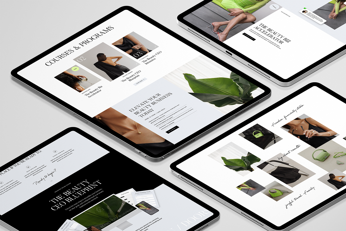 Showit Website Template for Coaches, a Websites & App Template by ByApril.Co Creative House (Photo 6 of 8)