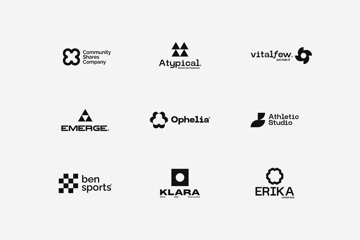 32 Modern Logo Template, a Branding & Logo Template by Nowshinz Shoma (Photo 6 of 20)