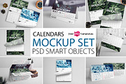 Calendar Mockup Set, a Mockup by Free-PSD-Templates (Thumbnail 1 of 5)