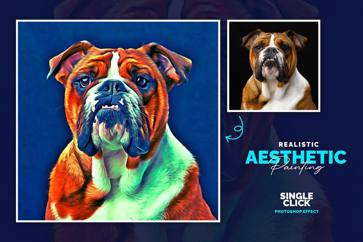 Realistic Asthetic Painting, an Action Add-On by U_Design (Photo 4 of 9)