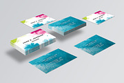 Watercolor Business Card Template, a Business Card Template by lissius (Thumbnail 5 of 5)