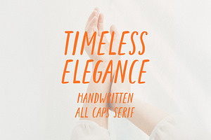 Timeless Elegance quirky serif, a Handwritten Font by supfonts