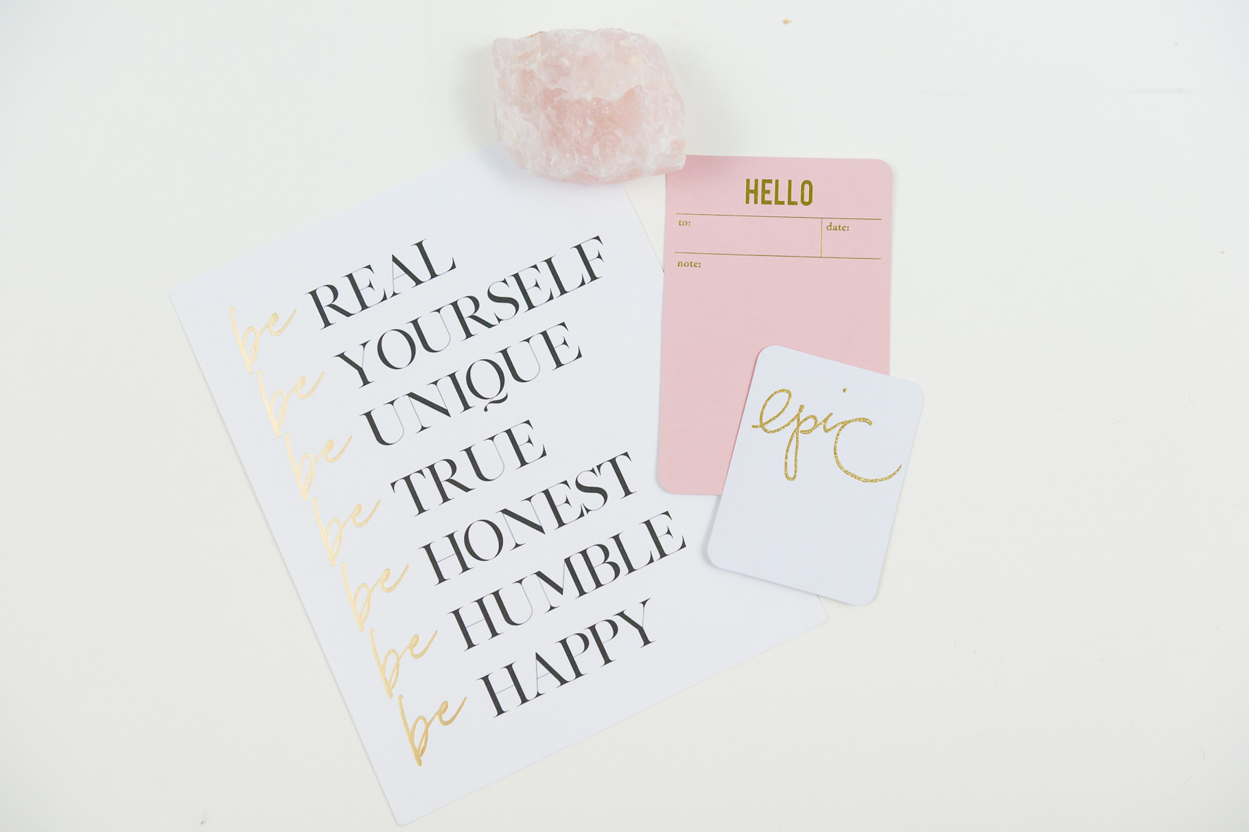 Stock Photo - Crystals & Motivation, a Photo by Rebecca Nash Photography