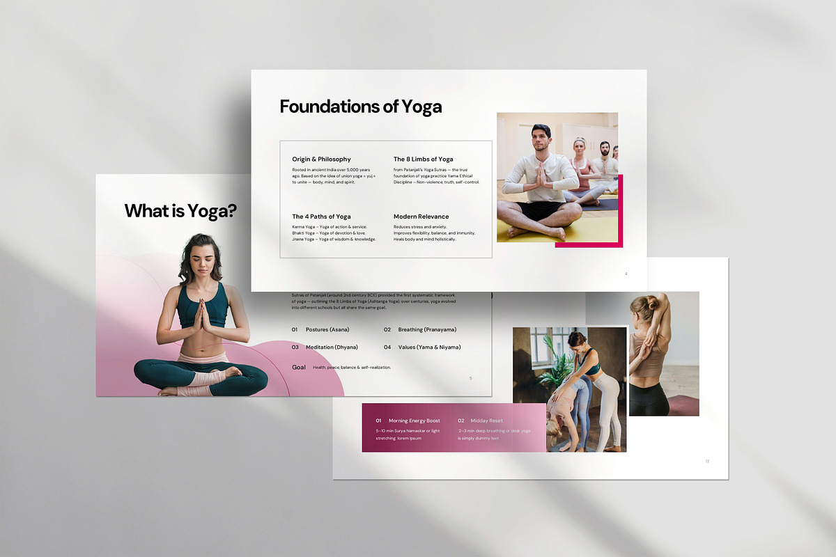 Yoga & Healing Presentation preview 5