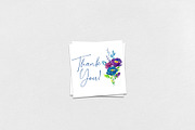 Juicy Bright Watercolor Flowers, a Decorative Illustration by GraphicsDish (Thumbnail 4 of 4)