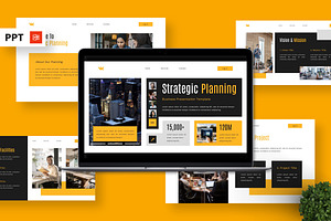 Strategic Planning - Business PPT, a Presentation Template by Deepslide Studio