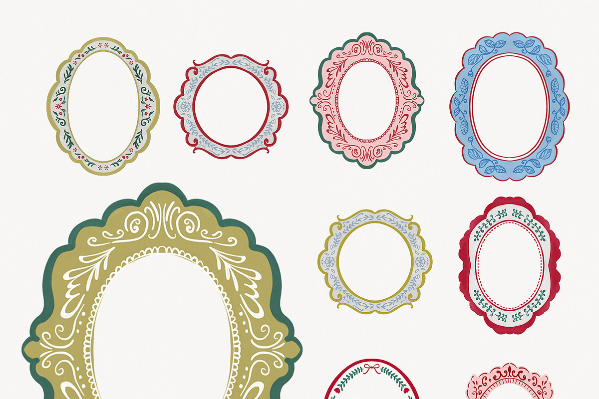 Cottagecore Decorative Frame clipart, an Object Graphic by Essentially Nomadic (Photo 5 of 13)