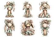 Whimsical easter carrot clipart, an Illustration by SinaCreation (Thumbnail 3 of 11)