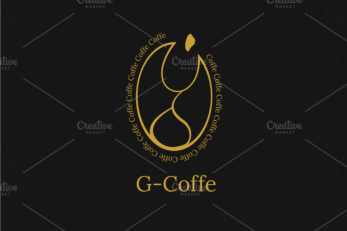 G Coffe Logo Template, a Branding & Logo Template by IndraSign