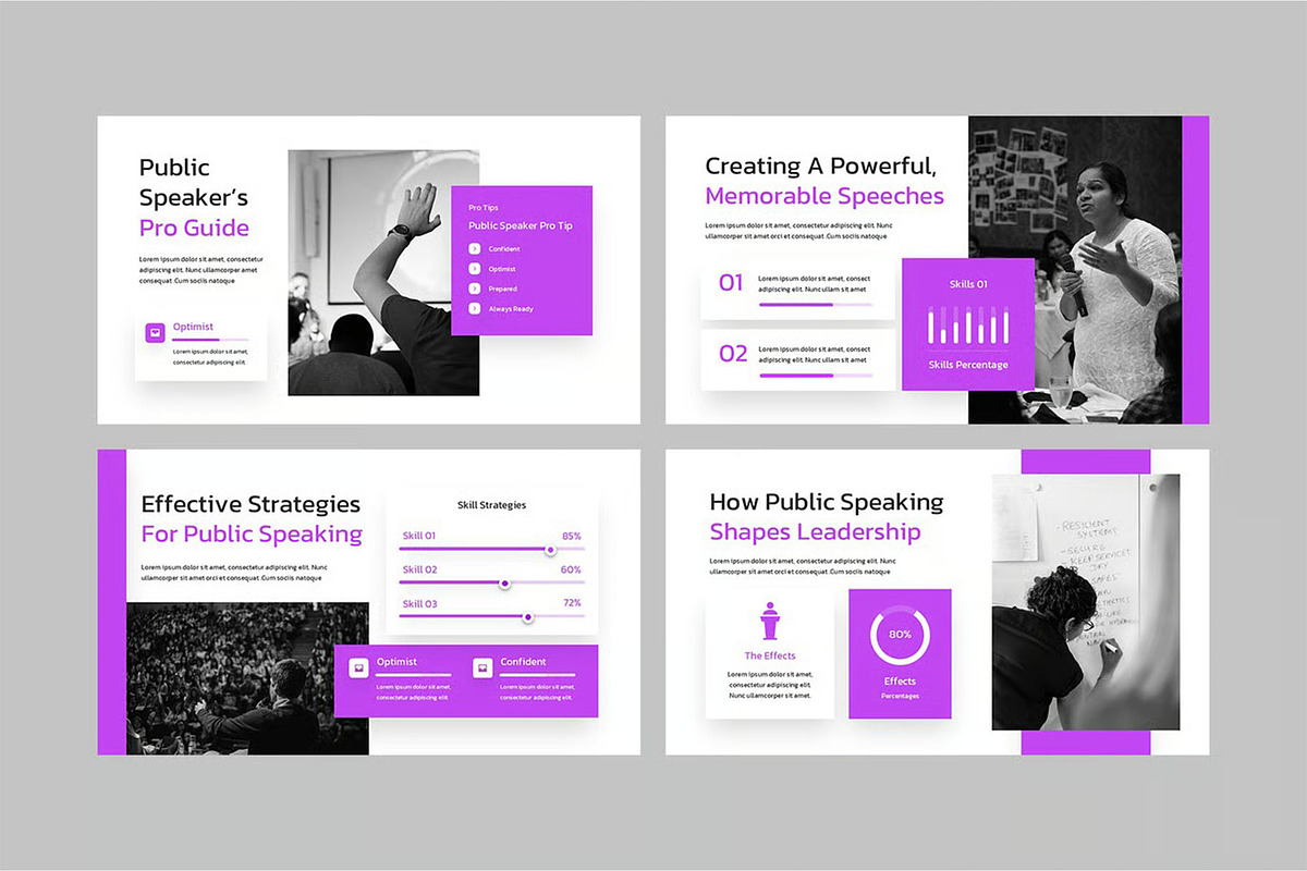 Public Speaker Google Slides, PPoint, a Presentation Template by Fit-tee (Photo 2 of 4)