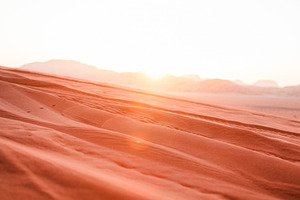 Sunset in the Middle East