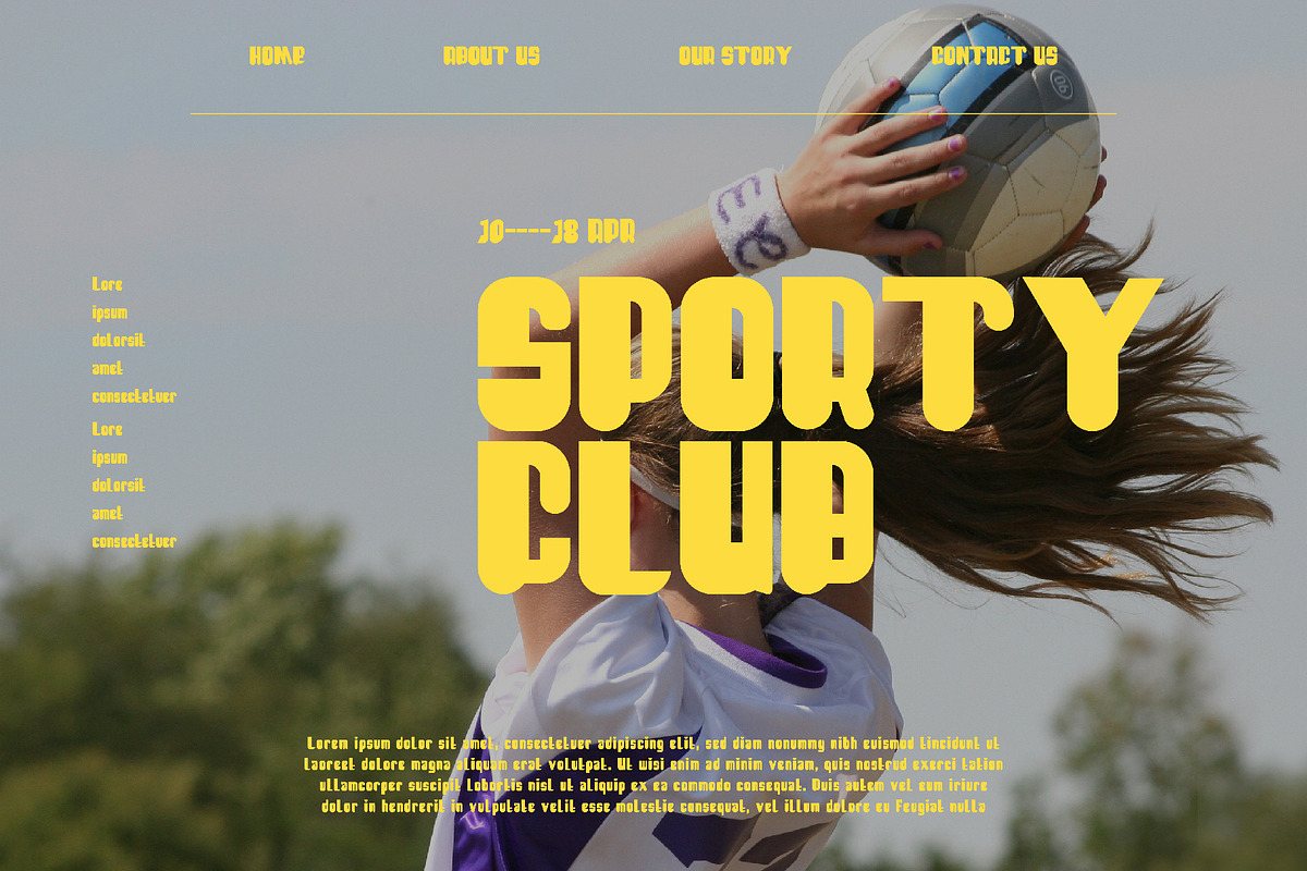 ROIKI - Sans Serif Display Font, a Sans Serif Font by Boril Std (Photo 9 of 17)