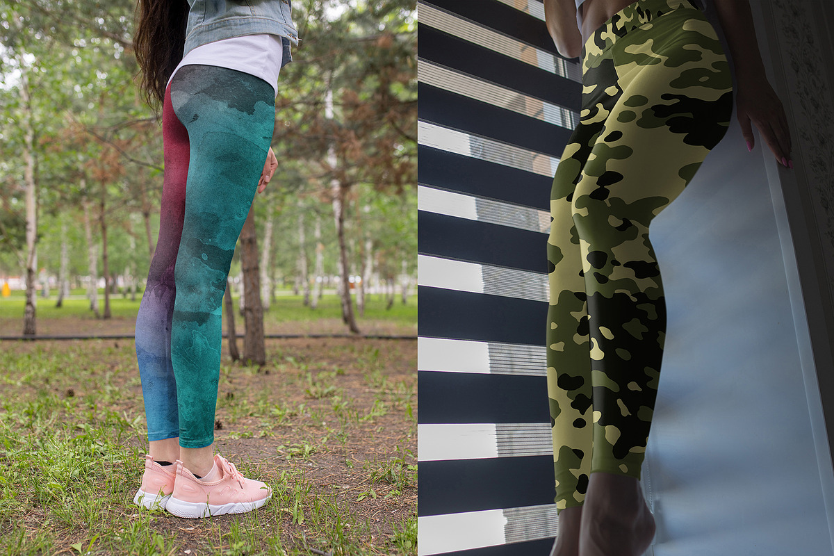100 Leggings Mock-Up #20, a Bottom Mockup by Freeman Studio (Photo 41 of 58)