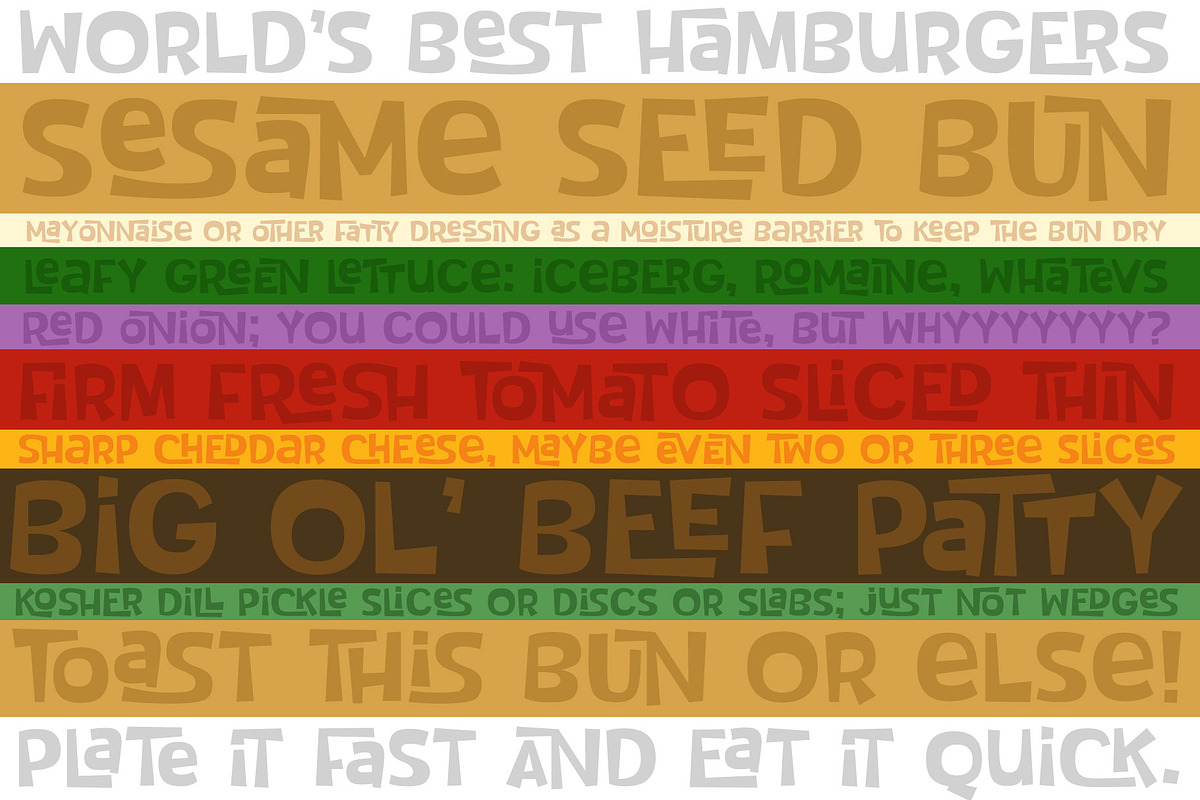 Tropical Punch: a fun retro font! preview 5