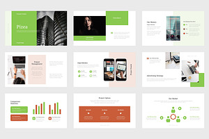 Pizea : Biz Proposal Google Slides