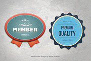 Modern Web Badges, an Object Graphic by WellMadePixel (Thumbnail 4 of 5)