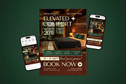 Hotel Promotion Flyer Set, a Flyer Template by The Good Store (Thumbnail 1 of 2)