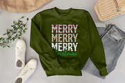 Merry Merry Christmas T-Shirt Design, a Graphic by Vector Portal (Thumbnail 6 of 6)