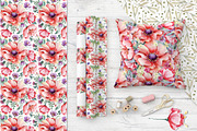 Watercolor wildflowers set, an Illustration by Artmanata (Thumbnail 23 of 26)