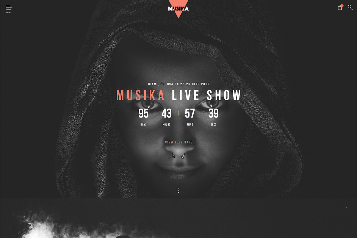 Musika - Music Band WP Theme, a WordPress Template by TemPlaza (Photo 5 of 5)