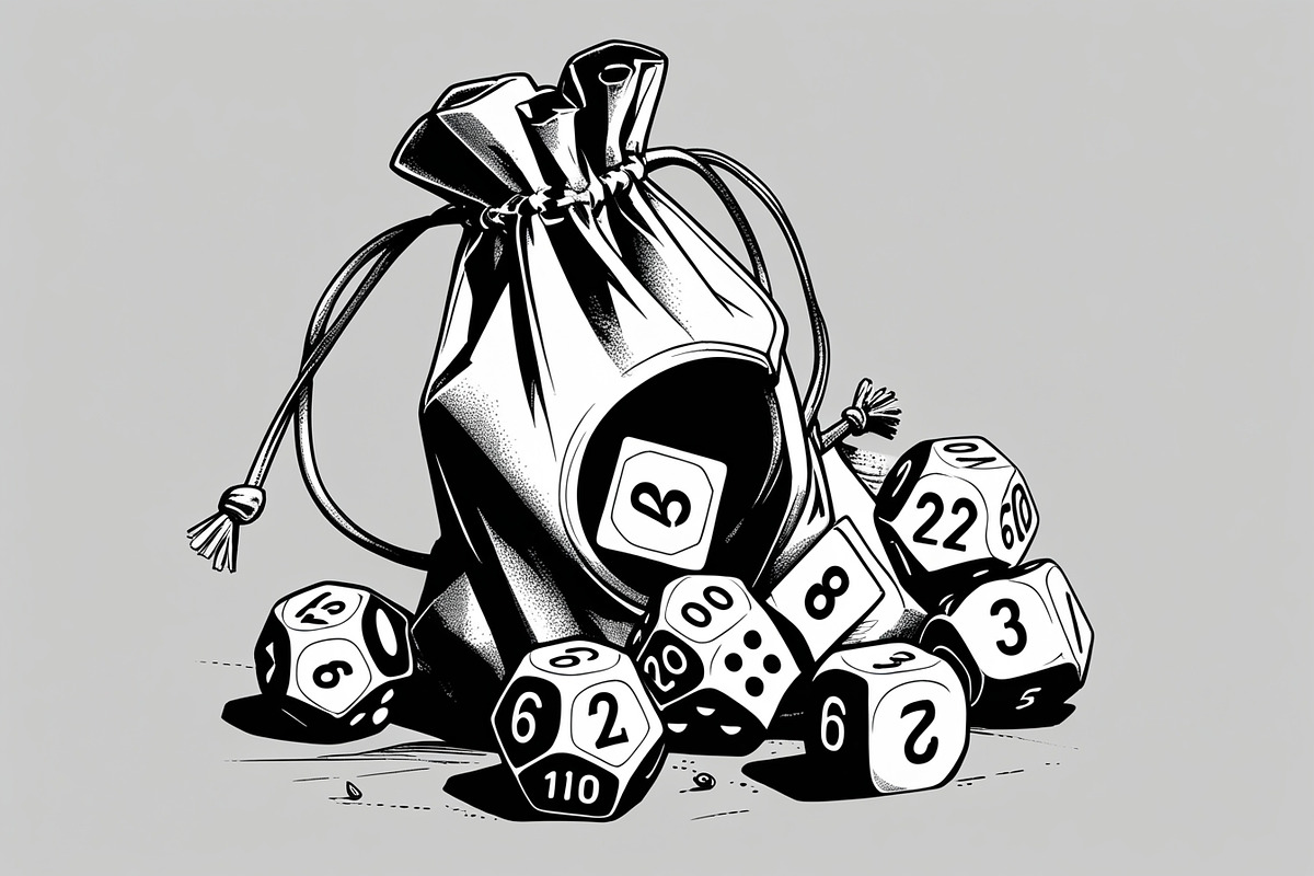 Dice Set Clipart Collection, an Illustration by musafir_fashion (Photo 8 of 9)
