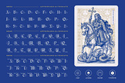 Strata magic Typeface, a Blackletter Font by alit design (Thumbnail 6 of 17)