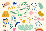 Cute baby crocodiles illustrations, an Animal Illustration by MoleskoStudio (Thumbnail 8 of 23)