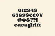 Cattuls Soft Groovy Retro Serif Font, a Serif Font by Maulana Creative (Thumbnail 4 of 9)
