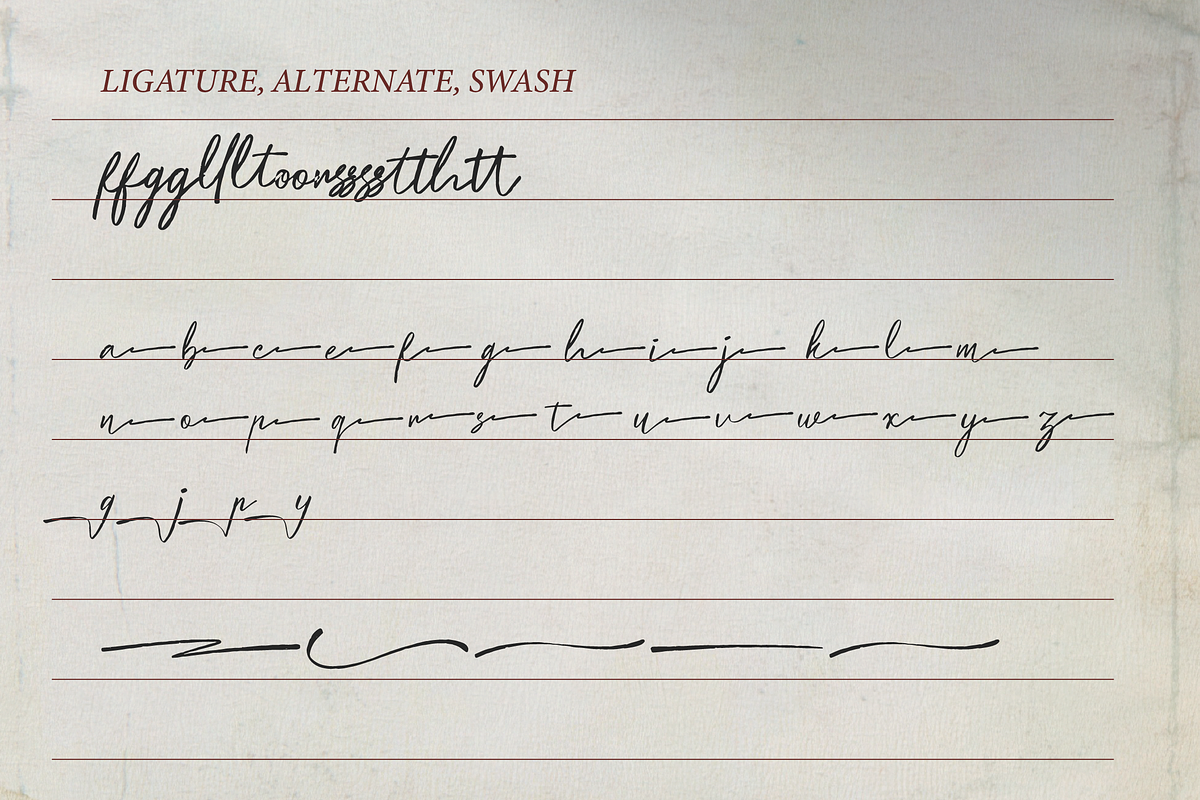 Sastra Kinanthi | Handwritten Script, a Script Font by Denustudios (Photo 15 of 15)