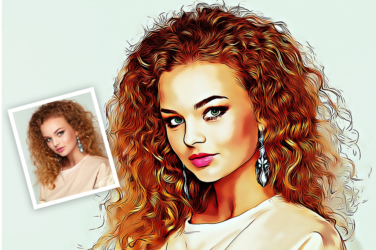 Oil Painting Photo Effect, an Action Add-On by DesignCave (Photo 5 of 5)